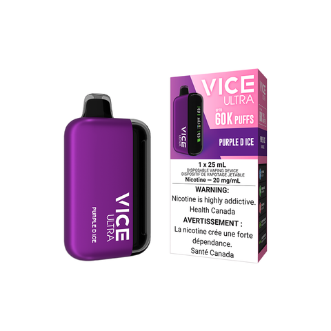 VICE ULTRA DISPOSABLE - PURPLE D ICE (4PCS/CTN) [ON]