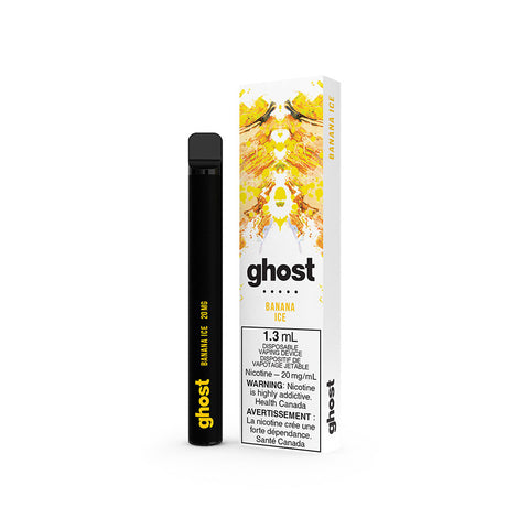 GHOST DISPOSABLE - BANANA ICE (5PC/CTN)