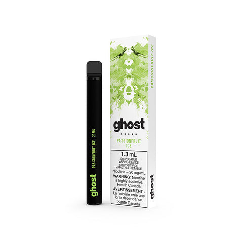 GHOST DISPOSABLE - PASSIONFRUIT ICE (5PC/CTN)