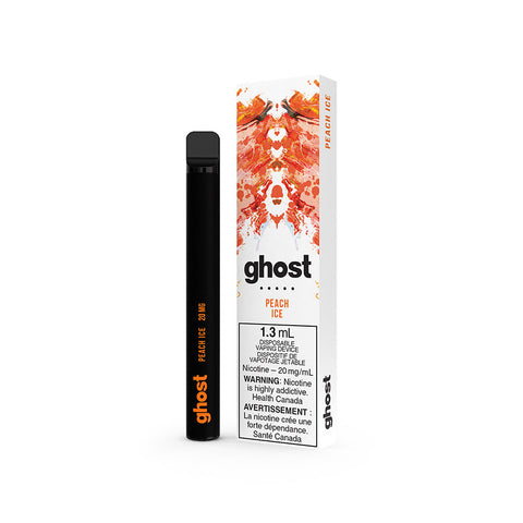 GHOST DISPOSABLE - PEACH ICE (5PC/CTN)