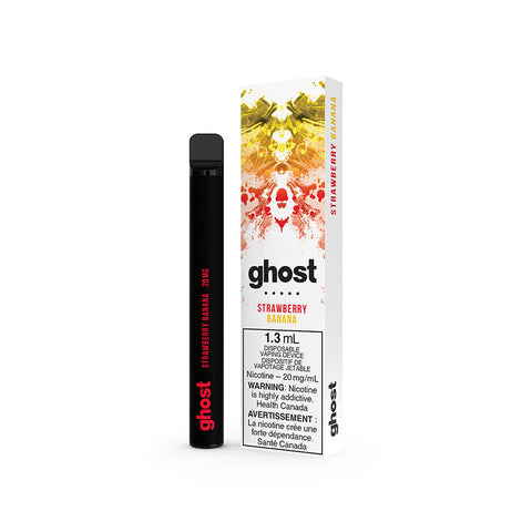 GHOST DISPOSABLE - STRAWBERRY BANANA (5PC/CTN)