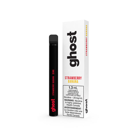 GHOST DISPOSABLE - STRAWBERRY BANANA (5PC/CTN) [BC]